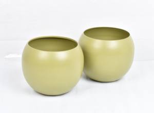 Maceta de Hierro Estilo Rústico en Oro Mate, Ecológica, Duradera y Ligera para Hogar y Jardín, Venta al por Mayor - Product Image 5