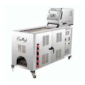 Semi-Automatic Dubai Flat Roti and <b>Chapati</b> <b>Maker</b> Cooking Equipment with Motor and Bearing 2000 Per/h Capacity - Product Image 2