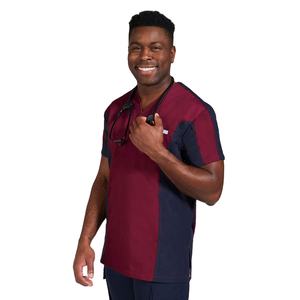 Customized <b>Mens</b> Scrub Sets Best Quality Soft <b>Stretchy</b> V Neck Uniforms for Medical Hospital Clinical and Healthcare Use - Product Image 4