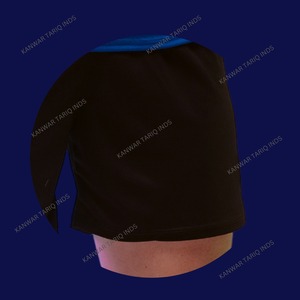 Vente en gros d'uniformes de football américain en maille athlétique à manches courtes brodés sur mesure ensembles sans manches unis à quantité minimale de commande bas - Product Image 6