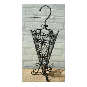 Support de parapluie en acier robuste pour patio, jardin, usage extérieur, base renforcée, idéal pour les grands parapluies - Product Image 6