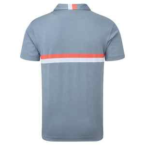 Servicio OEM para Camisas de Hombre, Logotipo Personalizado, Tejido de Punto, 100% Algodón, Manga Corta, Cuello Alto, Talla Grande, Secado Rápido, Personalizable - Product Image 2