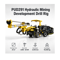 Foreuse hydraulique de développement minier souterrain Jumbo 24 m² de surface pour le forage de roche et le développement de tunnels