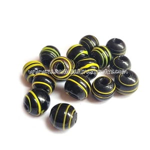 Alta calidad 12 Premium White Line Oval Fancy Crystal Rondelle Glass Beads Fabricación de joyas Decoración de mesa y Lampwork Suelto - Product Image 5