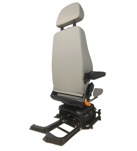 Asiento de conductor de simulador de avión personalizado Asiento de policía marino con asientos de enlace deslizante tipo L - Product Image 3