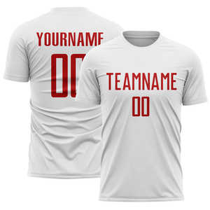 Camiseta de fútbol para adultos, camiseta de fútbol ligera con nombre personalizado para práctica de juegos de entrenamiento escolar y partidos de Club - Product Image 2