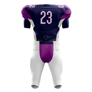 Fait de 100% polyester uniforme de football américain uniforme de football américain de haute qualité à bas prix - Product Image 2