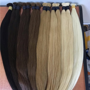 Extensiones de cabello humano vietnamita a granel de lujo brillo Natural volumen grueso salón profesional grado Premium calidad de exportación - Product Image 3