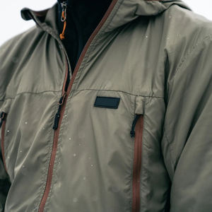 Chaqueta cortavientos para hombre con capucha totalmente personalizada-Diseño ligero a prueba de viento ecológico y transpirable - Product Image 5