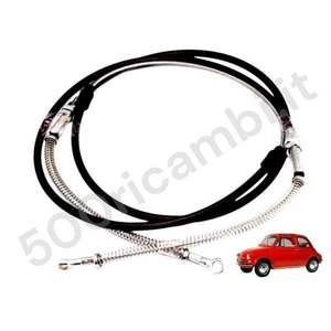 Cables de Freno Automático FIAT 500 F/L/R, Cable de Freno de Mano para Modelos 500 F/L/R, Motor y Rosca - Product Image 1