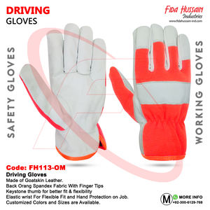 Offre spéciale de gants de travail en cuir pour conducteur OEM pour hommes Schutzhandschuhe avec protection maximale gants de jardinage non doublés - Product Image 6