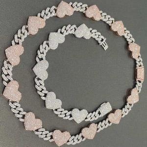 12mm 20Inches Cuban <b>Chain</b> <b>Vvs</b> Clarity Moissanite Diamond Men's Womens Birthday Gift <b>Chain</b> bracelet for Sale From India - Product Image 1