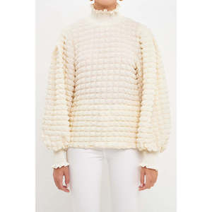 Camicetta Floreale Bohémien in Raso per Donna, Collo Smock Texturizzato, Traspirante, Alla Moda, Stile Casual Estivo, Disponibile nelle Taglie da XS a XL - Product Image 1