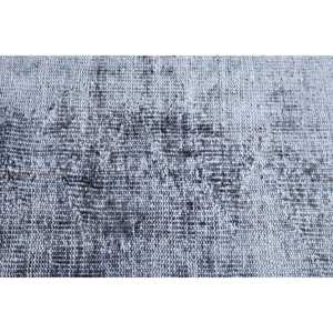 Alfombra Vintage, Alfombra de Lana Gris y Negra de 5x8 pies - Product Image 5