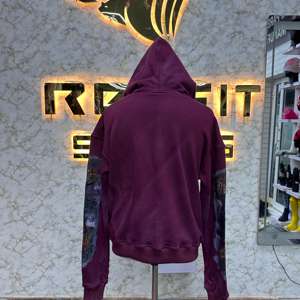 Qualité professionnelle à l'usine, le plus demandé, sweat à capuche à fermeture éclair, imprimé, fabriqué en usine, sweats à capuche à bas prix pour hommes - Product Image 6