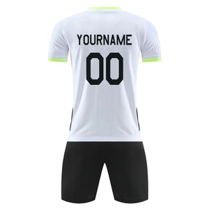 ชุดฟุตบอลเด็กคุณภาพสูง ชุดฝึกซ้อม ออกแบบเองได้ พิมพ์ลายด้วยความร้อน เสื้อฟุตบอล บริการ OEM - Product Image 2