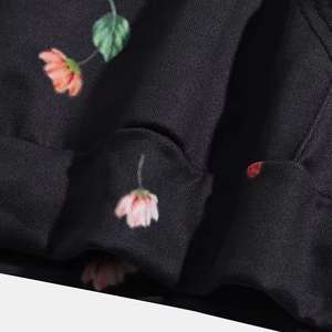 Heavyweight 500 GSM Impresión en la demanda del cliente Sudaderas con capucha lisas Fábrica Mejor calidad Casualwear Color sólido 100% Algodón puro - Product Image 2