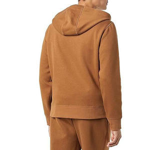 Sudadera con Capucha y Cremallera Completa de Manga Larga Informal para Hombre - Product Image 5