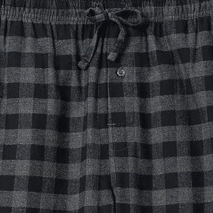 Autumn Spring <b>Sleep</b> Wear Clothes Men's Fleece Flannel Pajamas & Trousers Pants Fresh Arrival New Edition Plaid Trouser Male - Product Image 2
