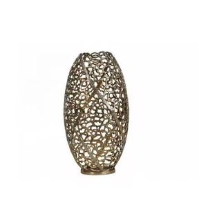 Large gamme de vases à fleurs en métal de conception moderne pour la maison et le bureau Vases à fleurs de table décoratifs en aluminium - Product Image 5