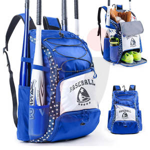 Bolsas de béisbol con logotipo personalizado de alta calidad, diseño de mochila ligera con colores únicos, venta al por mayor a bajo precio - Product Image 2