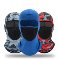 Masker Balaclava Tahan Lama, Ringan, Bernapas, Pelindung Wajah Anti Debu, Perlindungan UV, Ideal Untuk Bersepeda, Lari, Mendaki