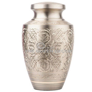 Cremation <b>Memorial</b> Metal Urns Burial Container Cremation Keepsake <b>Memorial</b> Container Jar Pot Metal Urns Burial Urns - Product Image 5