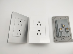 <span class=keywords><strong>Presa</strong></span> a Muro Doppia per Casa, 6 Pin, Standard Americano, <span class=keywords><strong>Presa</strong></span> di <span class=keywords><strong>Corrente</strong></span> a Muro - Product Image 4