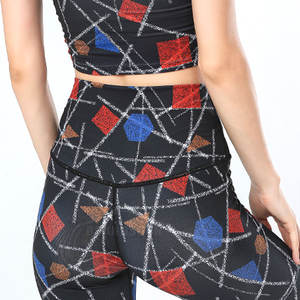 Offre Spéciale femmes grande taille sans couture Gym Yoga ensemble haut tendance entraînement actif vêtements de sport Sublimation Yoga haut et Legging - Product Image 5