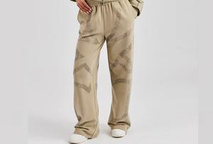 ชุดวอร์มประดับพลอยเทียมน้ำหนักเบาสวมใส่สบายสำหรับผู้หญิงชุดวิ่งผู้ชาย - Product Image 3