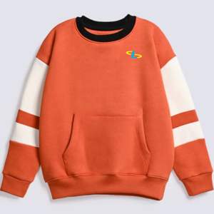 Sudadera de Algodón Grueso Personalizada para Mujer, Sudadera Holgada con Cuello Alto Simulado y Bordado, Cuello Redondo Largo y Felpa Suave - Product Image 2