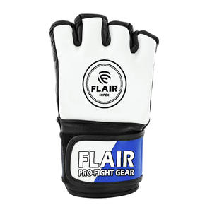 ถุงมือ MMA แบบครึ่งนิ้วทำจากหนัง PU สำหรับผู้ชายถุงมือฝึกขนาดพลัสไซส์สำหรับฝึกชกมวย - Product Image 1