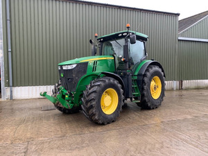 รถแทรกเตอร์มือสอง 7230R 160 แรงม้า ขับเคลื่อน 4 ล้อ พร้อมเครื่องยนต์สำหรับงานภาคเกษตร ขาย - Product Image 4