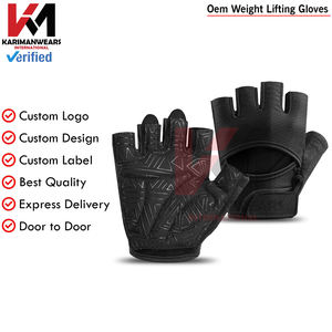 Guantes de levantamiento de pesas Mujeres Hombres Guantes de gimnasio acolchados gruesos con protección completa de La Palma Agarre mejorado y absorción de golpes Fitness - Product Image 2