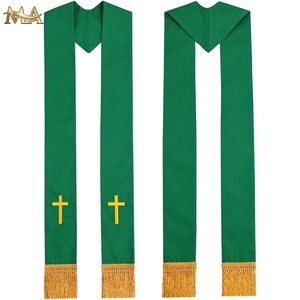 Accessoires de chape pour l'enseignement et les églises, en gros, avec logo et images personnalisés, 100% polyester, unisexe - Product Image 2