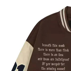 Chaquetas Varsity Nuevo Estilo Cuello Alto Todas las Tallas Colores Lana de Alta Calidad Antibacterianas para Hombre y Mujer - Product Image 5