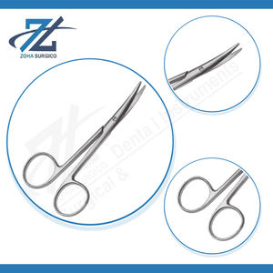 Tijeras para Estrabismo Thomas de Alta Calidad, 114 mm de Largo, Rectas, de Acero Inoxidable Quirúrgico, Manuales, Certificadas por la CE, para Uso en Cirugía General - Product Image 4