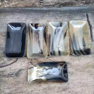 Bol à salade en corne de buffle-Conception personnalisée Technique personnalisée Utilisation de service jetable - Product Image 5