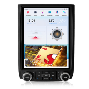 12.1英寸 2DIN 特斯拉风格收音机 DVD 播放器屏幕 <span class=keywords><strong>Snapdragon</strong></span> 665 CarPlay QLED 4+64GB DSP GPS 适用于福特 Expedition 2015-2017 - Product Image 1