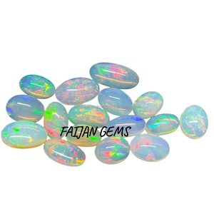 Cabochon d'opale éthiopienne de qualité AAA pierres précieuses naturelles multi-formes certifiées par des tiers taille personnalisable bijoux haut de gamme - Product Image 1