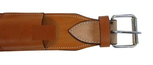 Circunferencia trasera de flanco de caballo occidental de cuero Premium personalizable para ropa Ecuestre para equitación occidental - Product Image 2