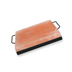 Vente chaude 100% naturel sel rose de l'Himalaya cuisson dalle plateau en fer carreaux 12x fabricant en gros artisanat naturel - Product Image 6