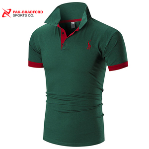 เสื้อโปโลผู้ชายแบบเรียบง่าย คุณภาพสูง ขายส่ง รับสกรีนโลโก้ - Product Image 5