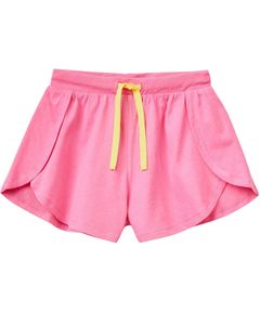 Pantalones Cortos con Cordón Rosa y Amarillo para Mujer, Verano, Suaves, Ligeros, Cintura Elástica, Cómodos, Casuales, para Correr, Gimnasio, Moda - Product Image 1