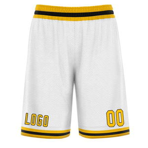 Pantalones cortos de malla de béisbol personalizados para hombre 2025, pantalones cortos de alta calidad en blanco con diseño recto de secado rápido OEM ODM - Product Image 4