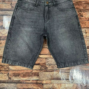 Nuevos pantalones cortos de mezclilla de calle personalizados de alta calidad para hombre con diseño de cremallera vintage hechos de 100 por ciento de algodón para ser duraderos y elegantes - Product Image 1