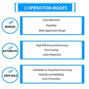 Máquina Roscadora Eléctrica Servo de 600W, Tipo Vertical M3-M16, CNC Inteligente con Velocidad Continua para Machos y Terrajas - Product Image 2