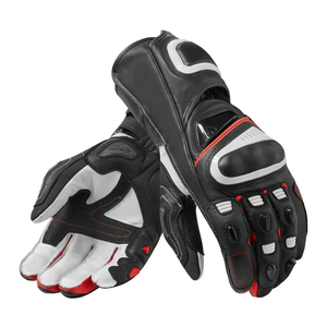 Gants de moto en cuir véritable de haute qualité avec logo personnalisé, coque rigide, respirants, protection pour le cyclisme, vente en gros - Product Image 2