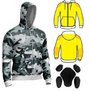 Sudadera con capucha de caza de invierno cómoda para hombre de talla grande de manga larga de lona transpirable patrón de estampado sólido Sudadera con capucha - Product Image 5