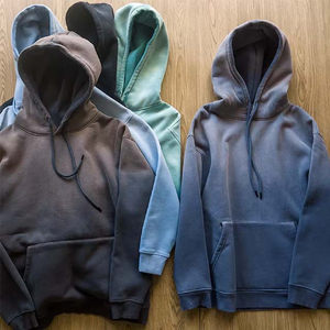 Premium Casual Men's Acid Wash Hoodie 100% Cotton Knitted Fabric Breathable Eco-Friendly Custom Fit for Stylish Everyday Wear - Product Image 6